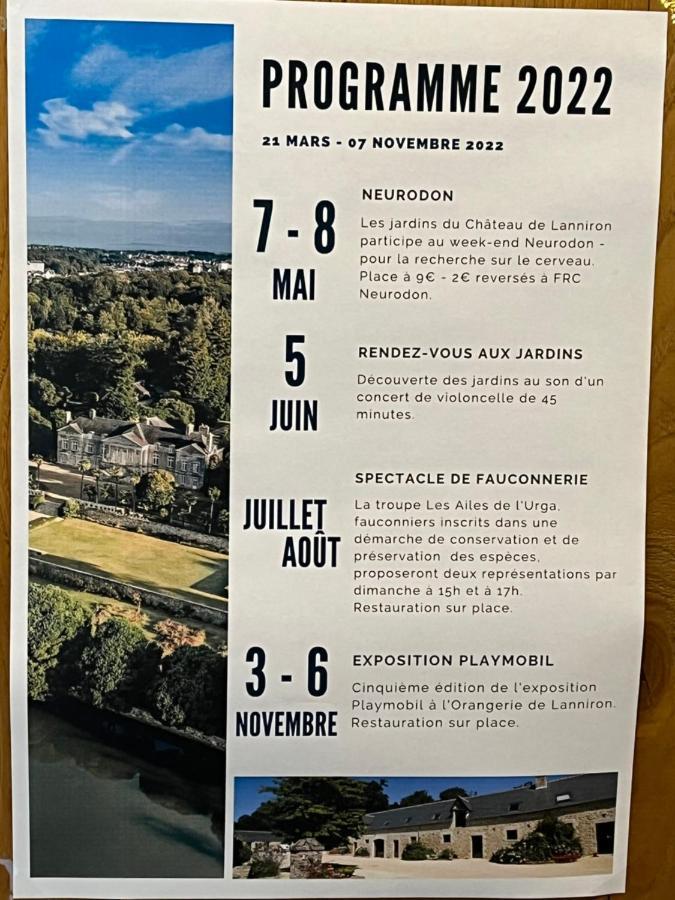 Mobilhome Tout Confort R10 Domaine De Lanniron Quimper Eksteriør billede